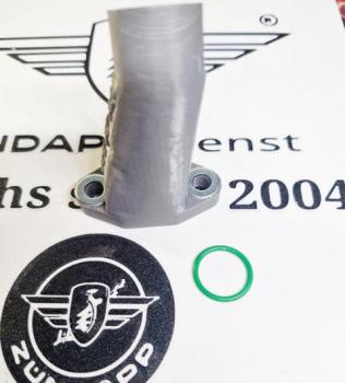 Tuning Zündapp Ansaugstutzen R & RS 50 mit 40mm Lochabstand 276-​04.120 Maximalster Durchlass aus ASA-GRAU !